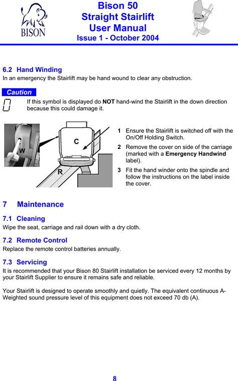 BISON 80 STAIRLIFT SERVICE MANUAL Ebook Reader