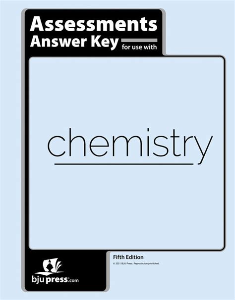 BJU PRESS CHEMISTRY ANSWERS Ebook PDF