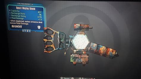 BL2 Minimum Roid Shield Level