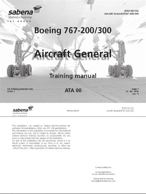 BOEING 737 200 MAINTENANCE MANUAL Ebook Kindle Editon