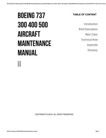 BOEING 777 COMPONENT MAINTENANCE MANUAL Ebook Reader