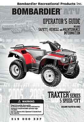 BOMBARDIER TRAXTER 500 XT SERVICE MANUAL Ebook Doc