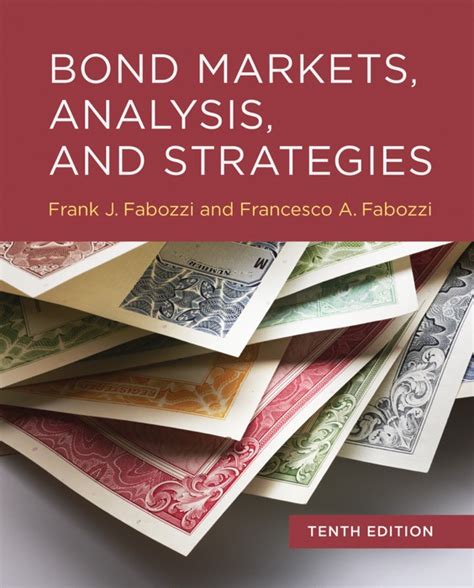 BOND MARKETS ANALYSIS AND STRATEGIES PDF Ebook Doc