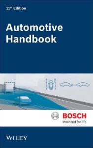 BOSCH AUTOMOTIVE HANDBOOK FREE DOWNLOAD Ebook Doc