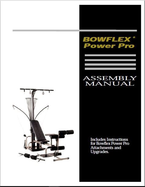 BOWFLEX XTL ASSEMBLY MANUAL Ebook PDF