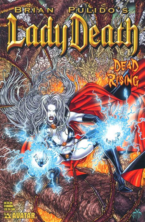 BRIAN PULIDO S LADY DEATH DEAD RISING LIMITED EDITION 1 6000 VERY RARE AVATAR COMIC BOOK LADY DEATH 1ST Doc