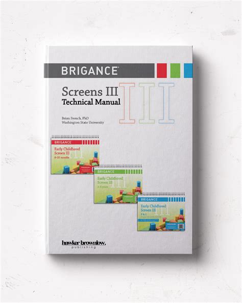 BRIGANCE TECHNICAL MANUAL Ebook PDF