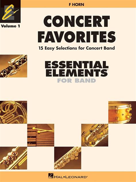 BROADWAY FAVORITES F HORN ESSENTIAL ELEMENTS BAND Reader