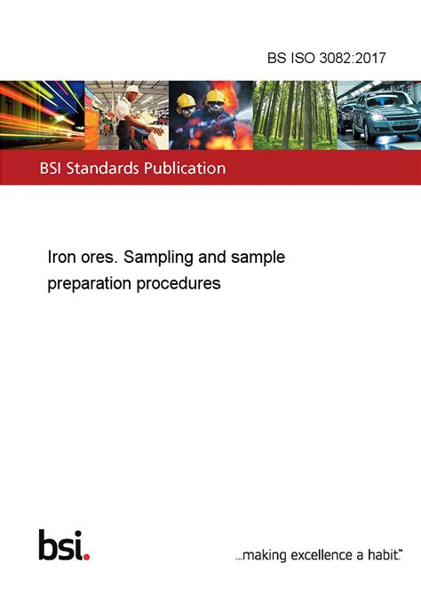 BS ISO 3082 Iron ores Sampling and sample preparation procedures Ebook Doc