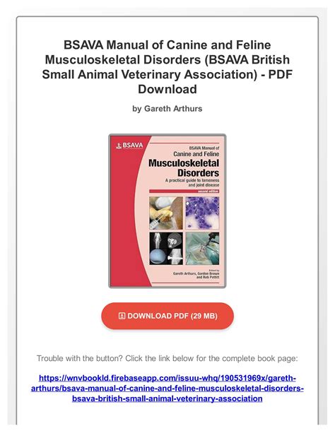 BSAVA MANUAL OF CANINE EBOOK Ebook Doc