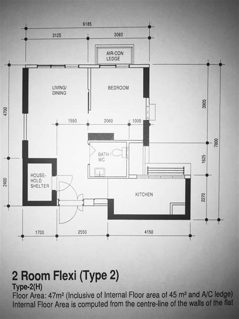 BTO 2-Room Flexi Floor Plan: Maximizing Space and Functionality