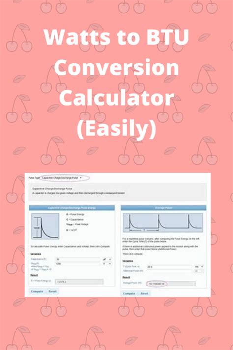 BTU to Watts: A Comprehensive Conversion Guide for Energy Calculations