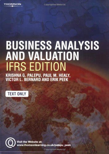 BUSINESS ANALYSIS AND VALUATION IFRS EDITION SOLUTIONS Ebook Doc