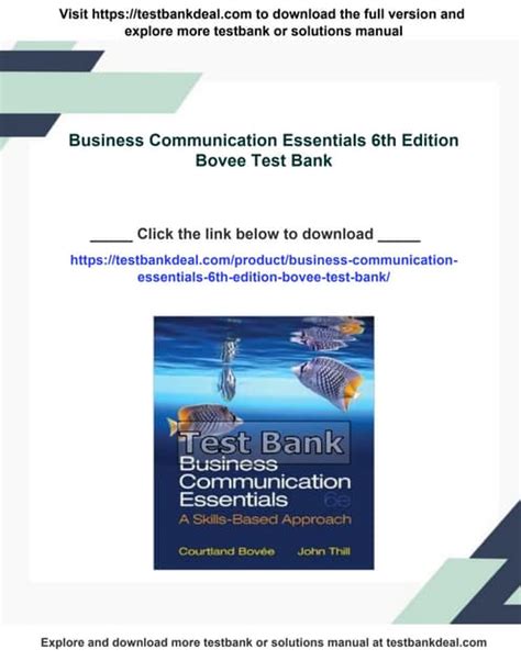 BUSINESS COMMUNICATION ESSENTIALS 6TH EDITION ANSWERS Ebook Reader