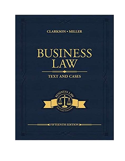 BUSINESS LAW CLARKSON ANSWER KEY Ebook Doc