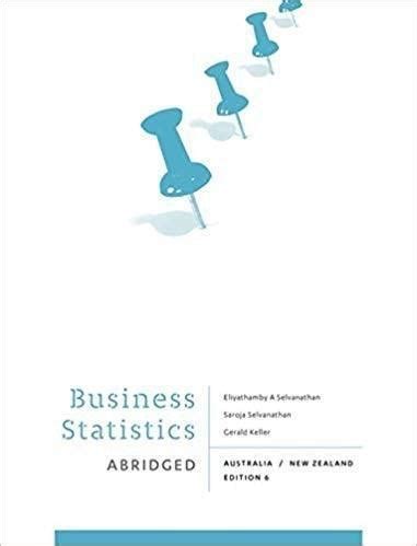 BUSINESS STATISTICS ABRIDGED 6TH Ebook Epub