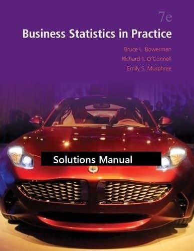 BUSINESS STATISTICS IN PRACTICE ANSWER KEY Ebook Doc