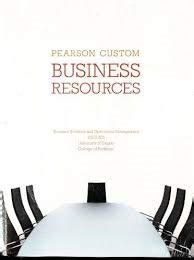 BUY PEARSON CUSTOM BUSINESS RESOURCES Ebook Kindle Editon