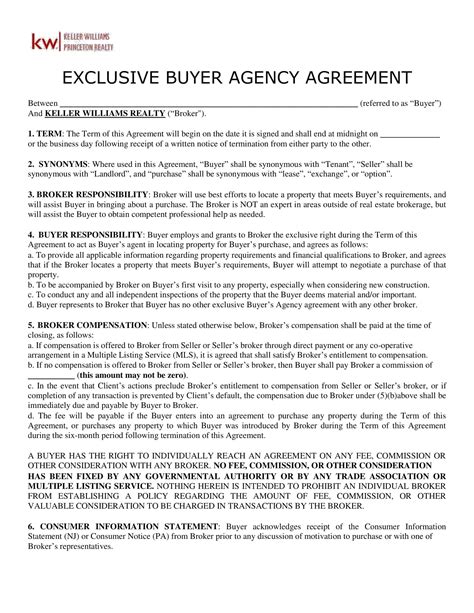 BUYER MANDATE LETTER TO AN AGENT EXAMPLE Ebook Kindle Editon