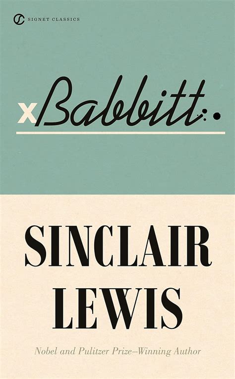 Babbitt Signet Classics Reader