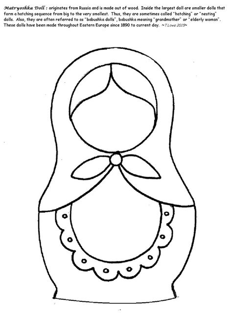 Babushka Doll Template