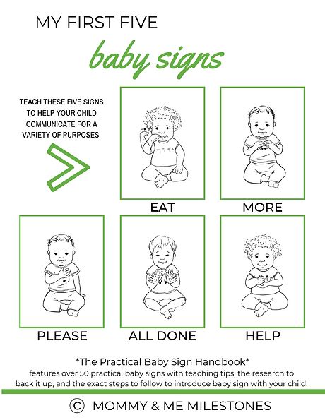 Baby's First Signs PDF