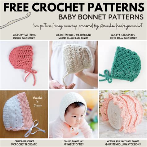 Baby Bonnet Crochet Patterns Pdf Reader