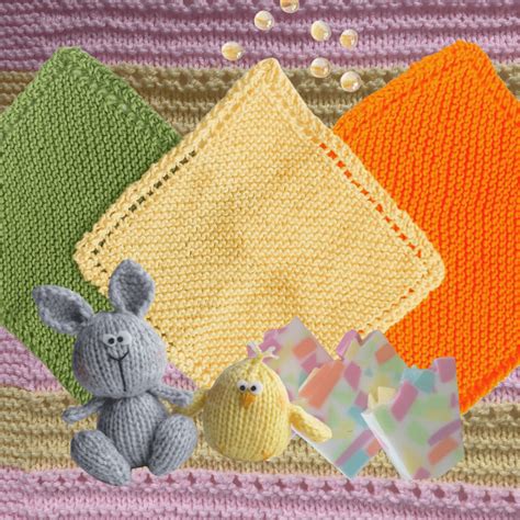 Baby Washcloth Knitting Pattern Doc