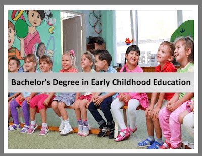 Bachelor's Degree in Early Childhood Education: Embarking on a Journey of Transformative Education