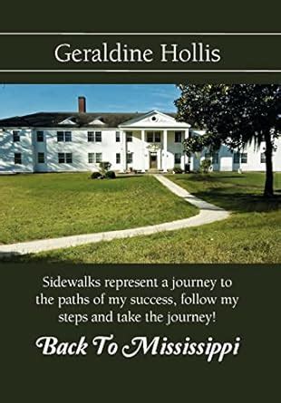 Back to Mississippi Sidewalks Represent a Journey to the Paths of My Success Kindle Editon