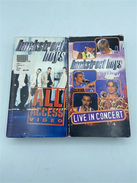 Backstreet Boys VHS Tape with Solo Songs: A Nostalgic Gem