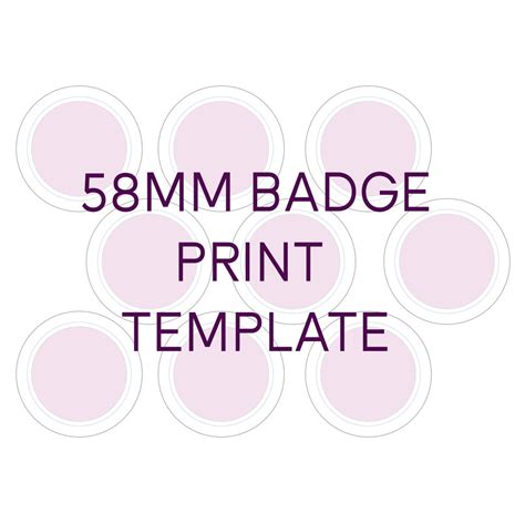 Badge Maker Template