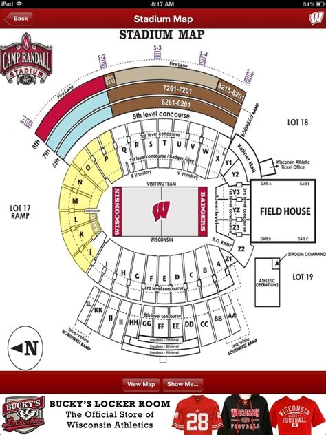 Badger Stadium Seating Chart