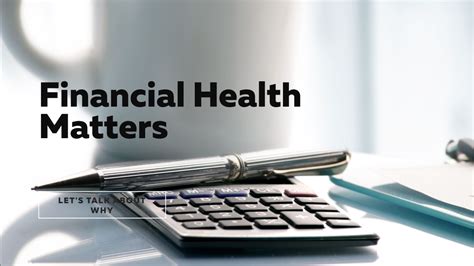 Badvanessuh: Understanding the Importance of Your Financial Health