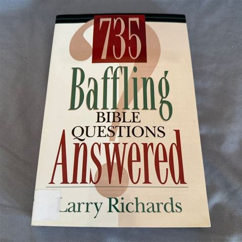 Baffling Bible Questions Answered PDF