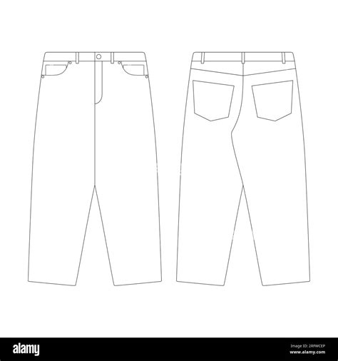 Baggy Jeans Template