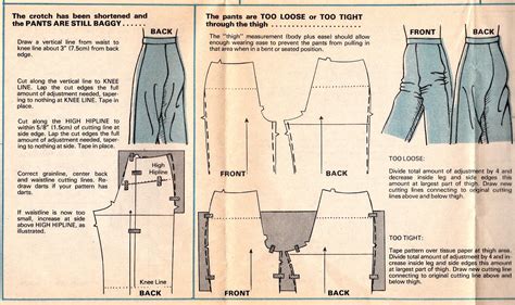 Baggy Pants Template