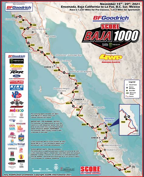 Baja 1000 Dates: Noting Milestones