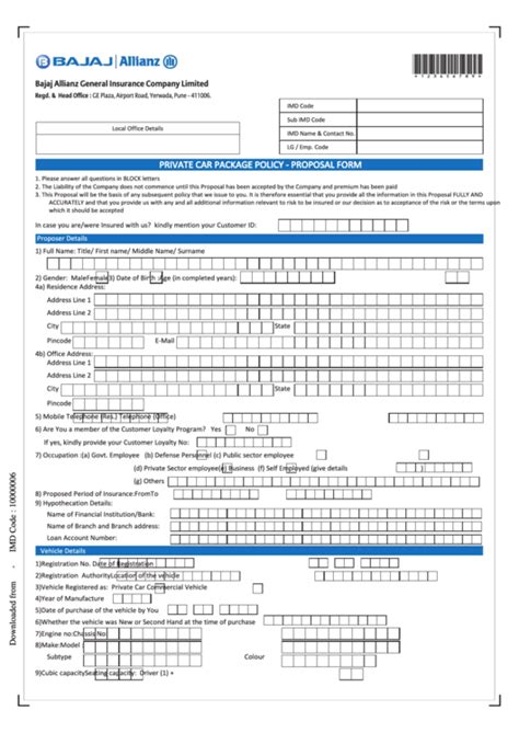 Bajaj Allianz Life Insurance KYC Form: A Comprehensive Guide to Verification and Compliance