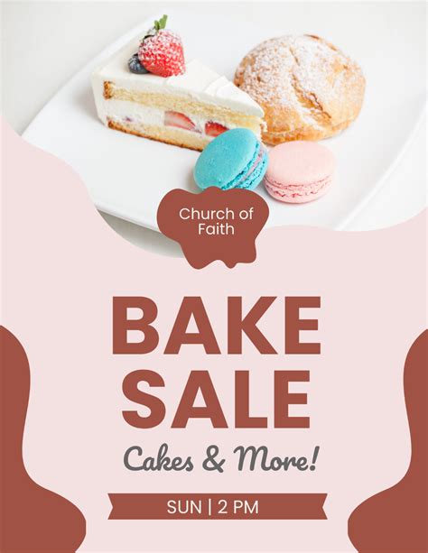 Bake Sale Flyer Template Free