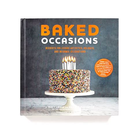 Baked Occasions Desserts for Leisure Activities Holidays and Informal Celebrations PDF