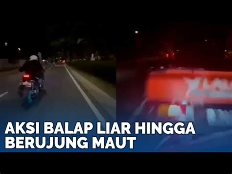 Balap Liar: Melahap Asap Hingga Maut Menjemput