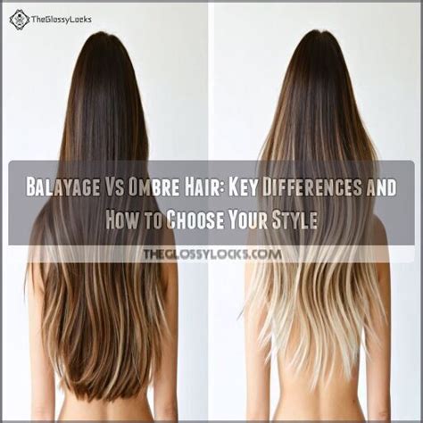 Balayage vs Ombre: 3 Key Differences to Help You Choose the Perfect Hair Dye Technique