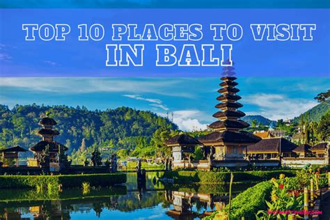 Bali Indonesia: 10 Best Places to Visit