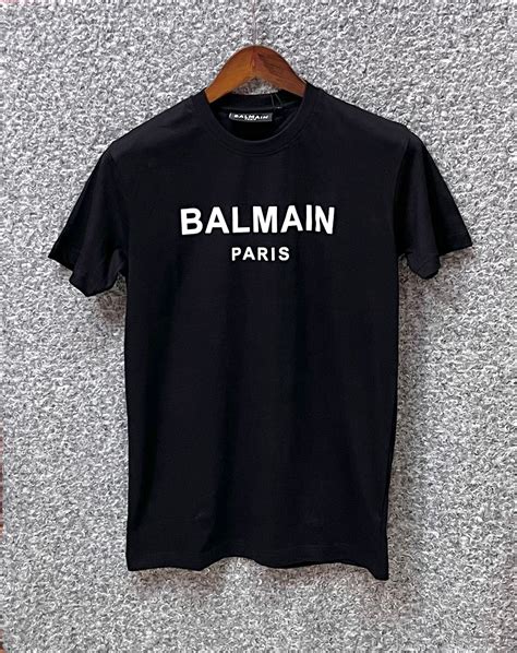 Balmain Black T-Shirt: A Timeless Symbol of Elegance and Luxury