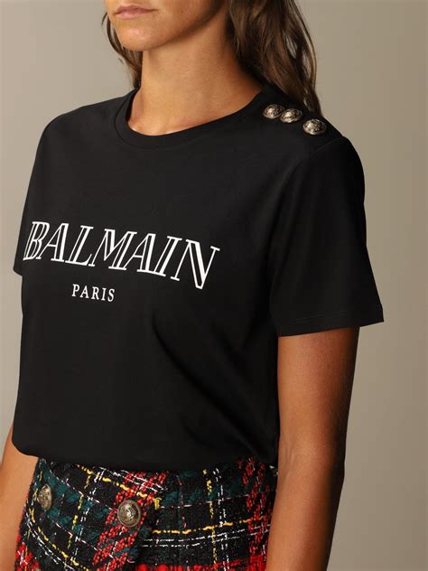 Balmain Women T-Shirt: Elevate Your Style With Iconic Parisian Elegance