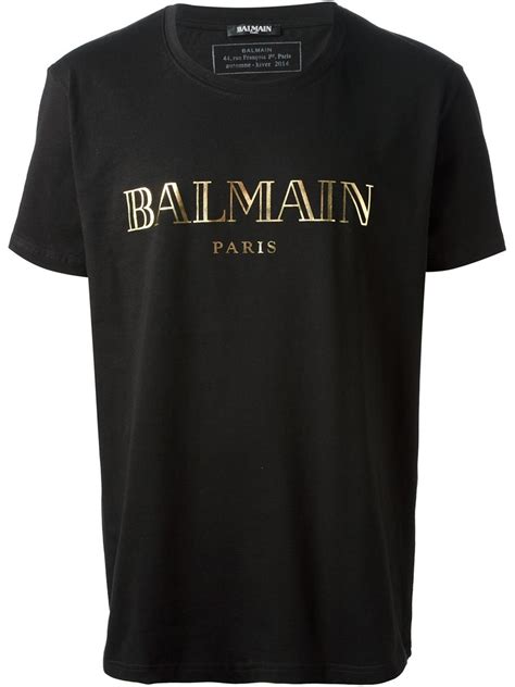 Balmain black t-shirt