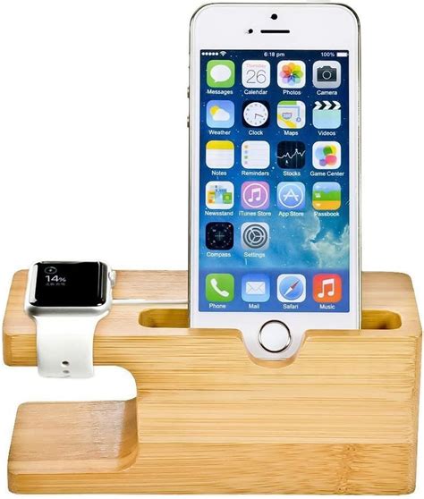 Bamboo Charging Station iWatchÂ Cradle Version Kindle Editon