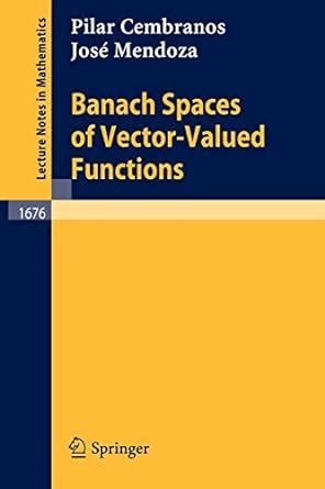 Banach Spaces of Vector-Valued Functions Kindle Editon