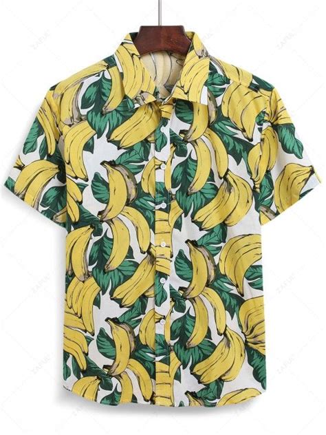 Banana Button Up Shirt: The Timeless Classic with Endless Style